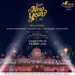 New Year party in Resorts near Mumbai